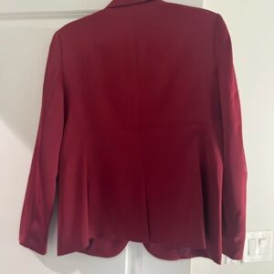 Brand-new red suit jacket